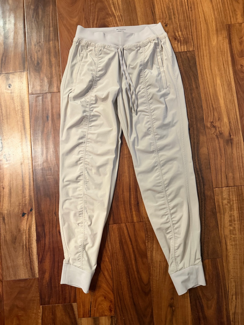 Athleta Light Beige Attitude Jogger Pants